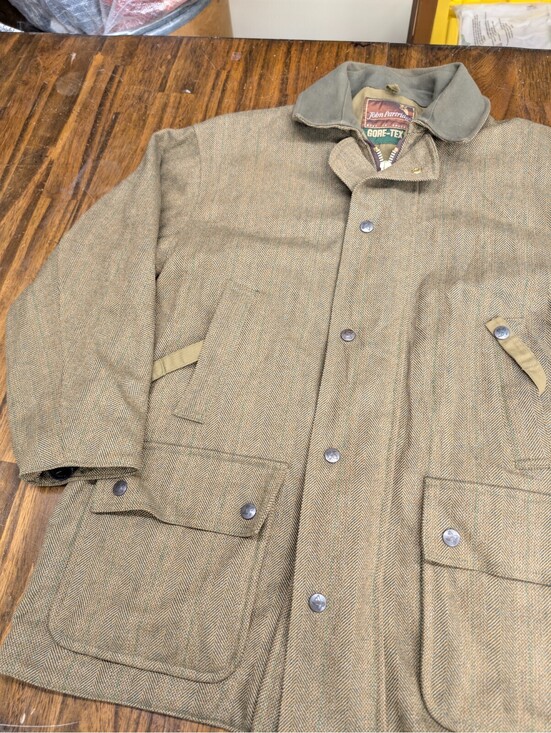 Other - John Partridge Gore-Tex Wool Tweed Field Jacket Coat Men L